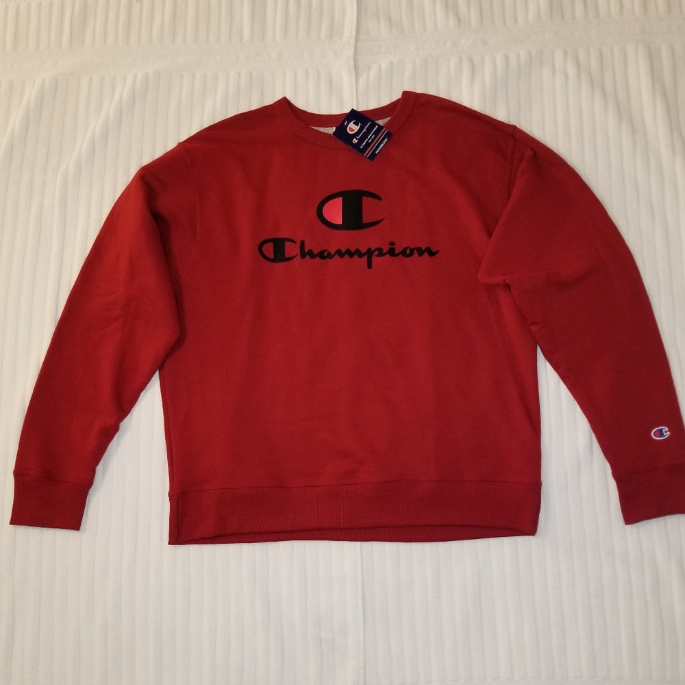 Champion Men's Powerblend Fleece Sweatshirt NEW!